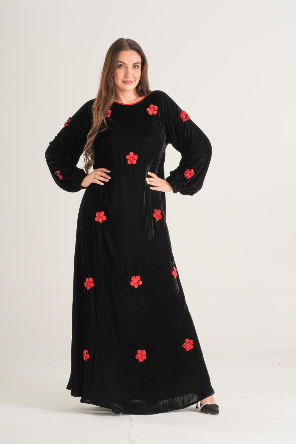 Black Rose Embellished