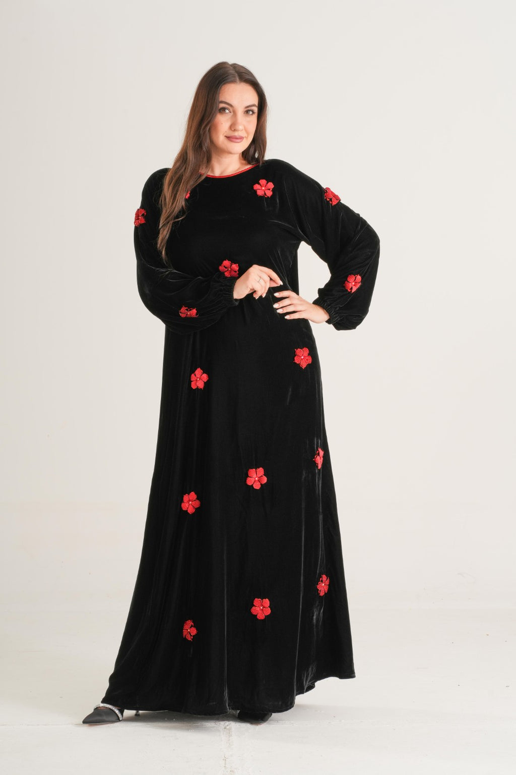 Black Rose Embellished