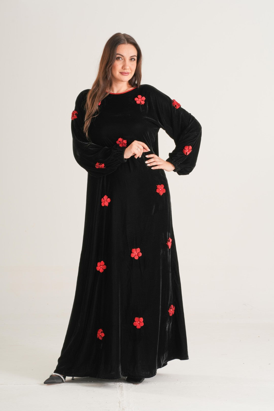 Black Rose Embellished