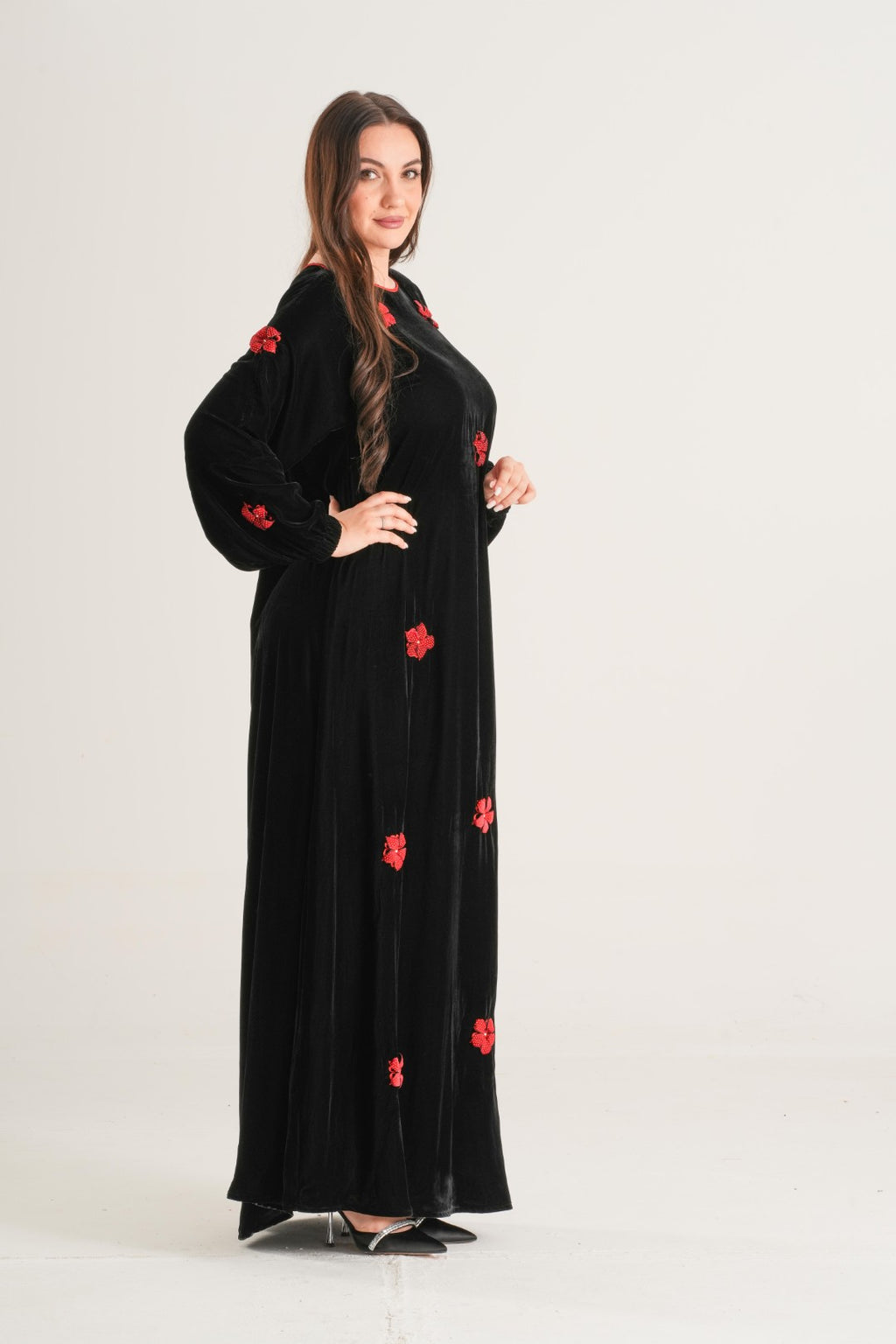 Black Rose Embellished