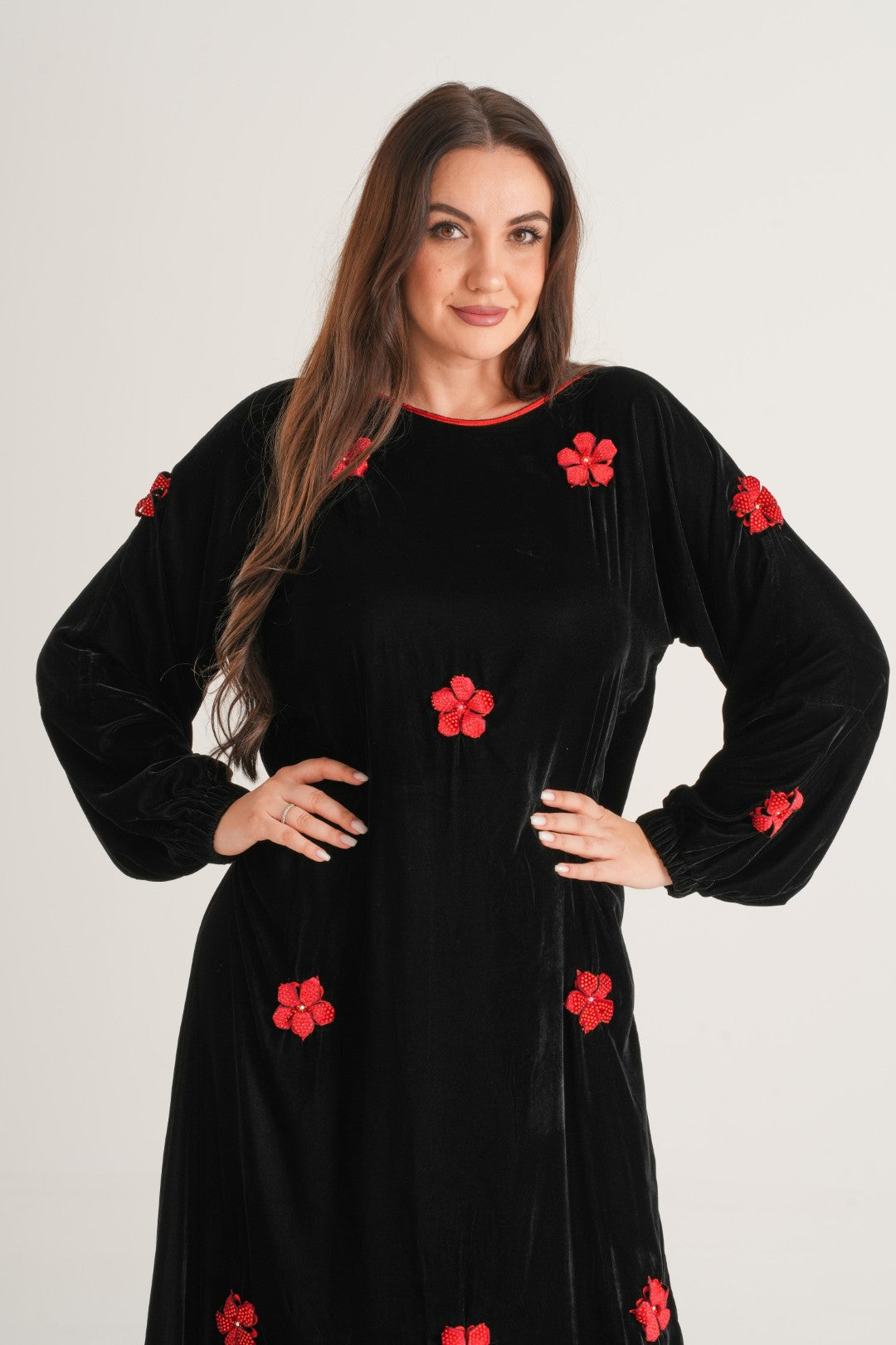 Black Rose Embellished