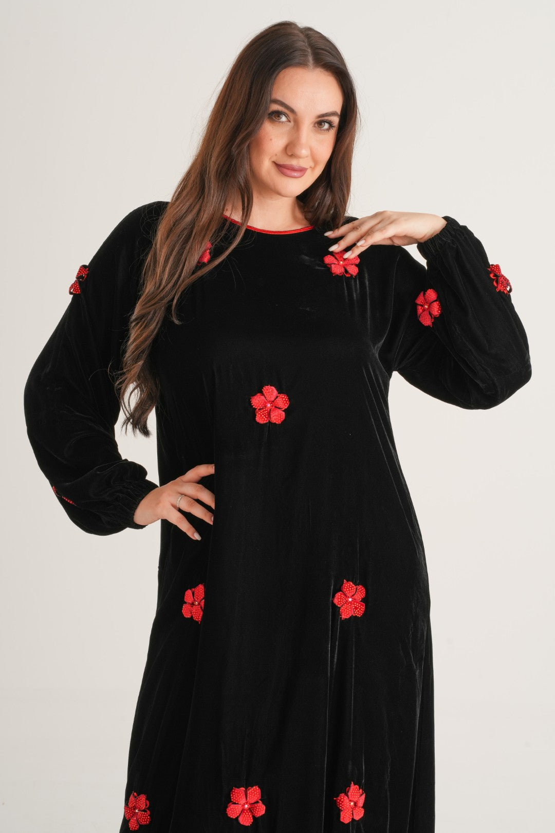 Black Rose Embellished