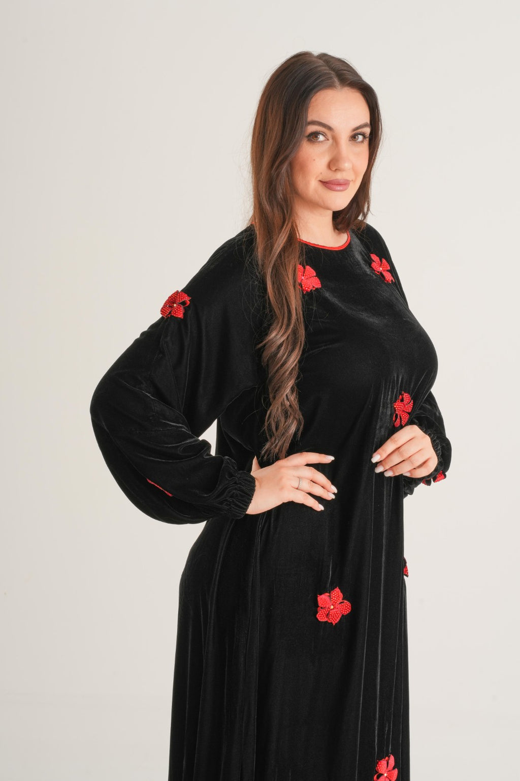 Black Rose Embellished