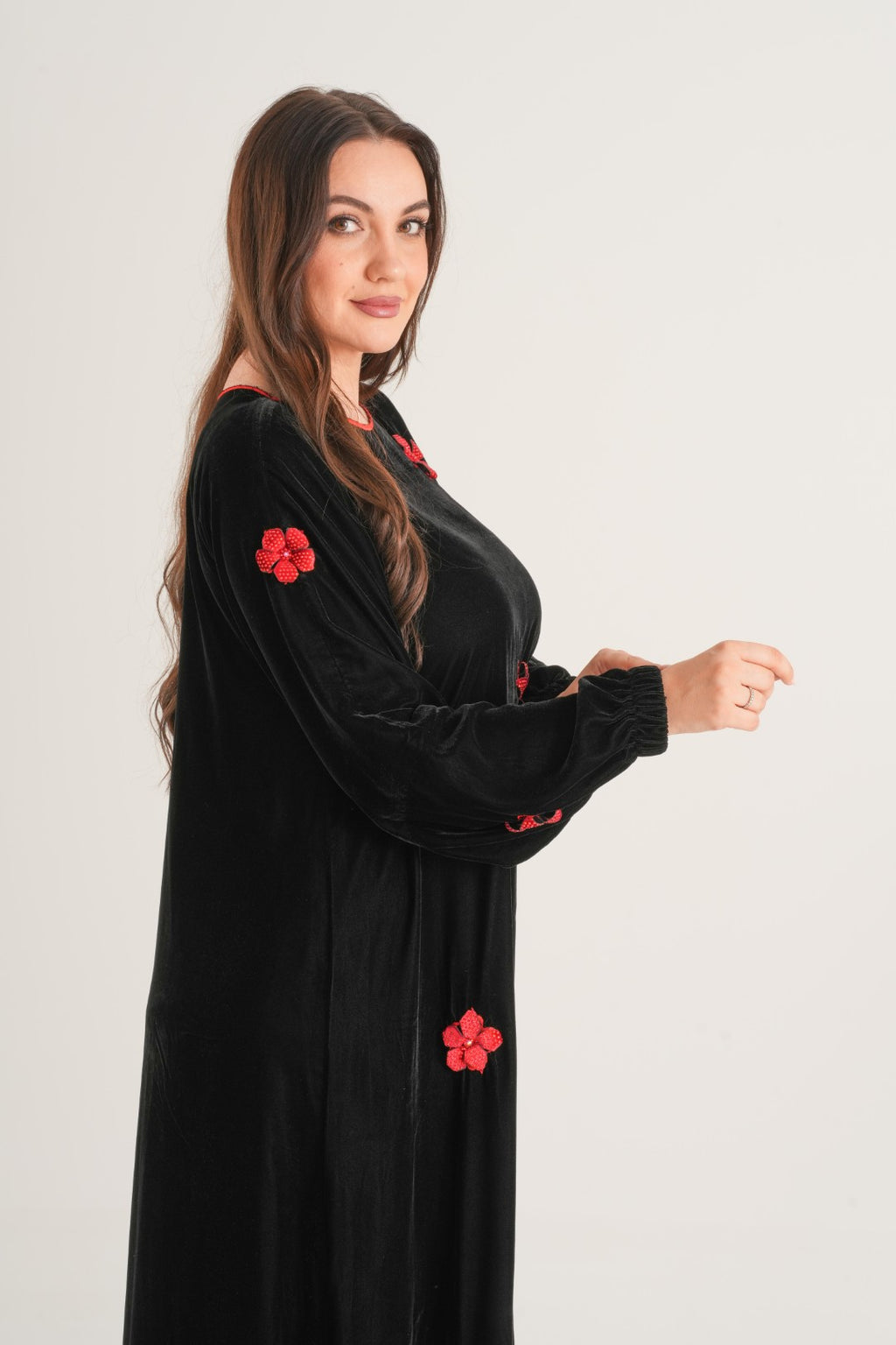 Black Rose Embellished