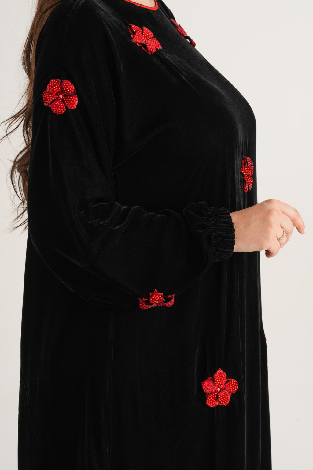 Black Rose Embellished