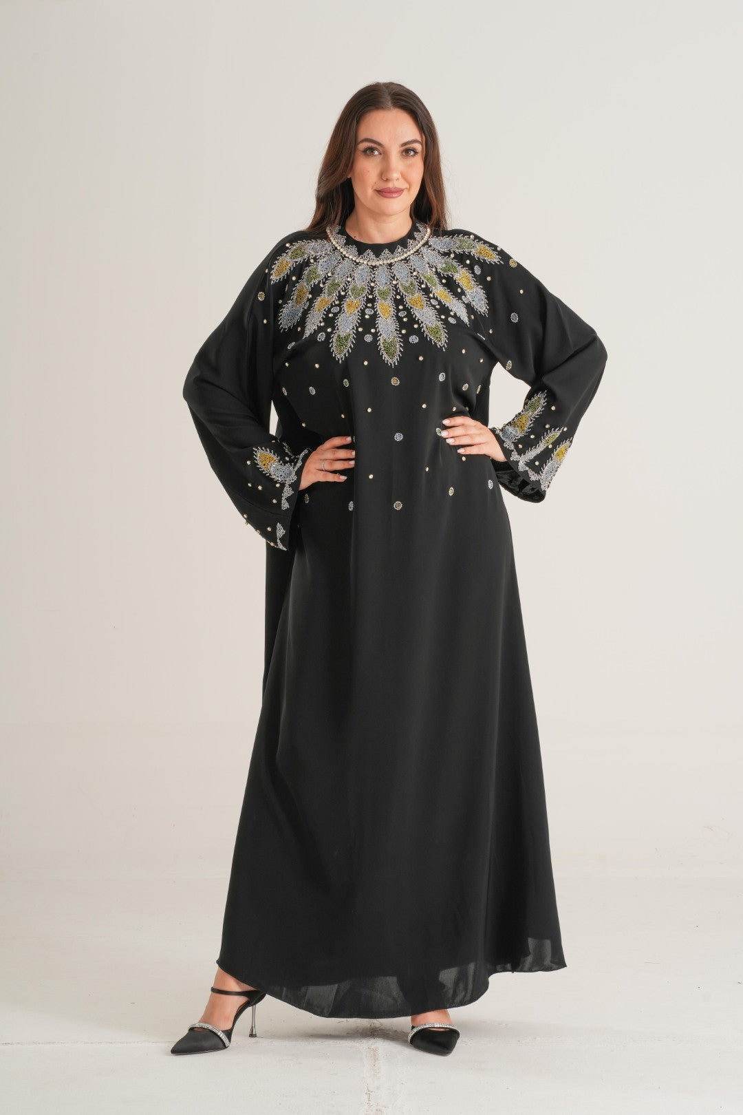 Starfall Embellished Abaya