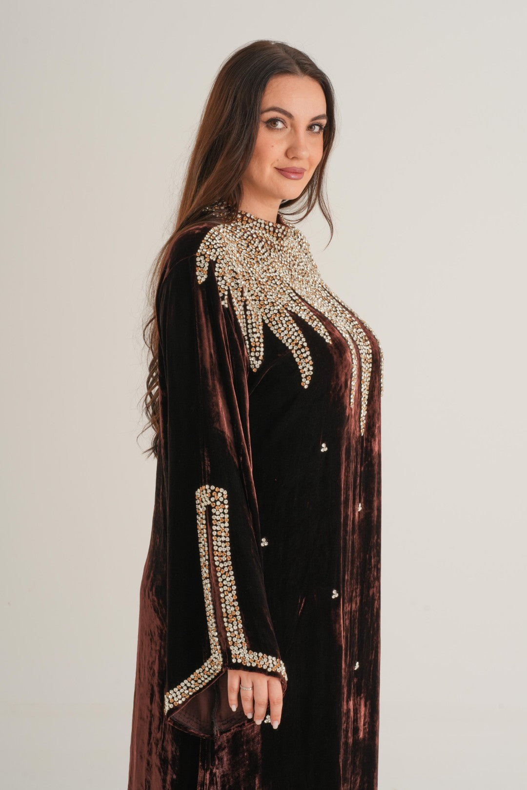 Belur Chocho Embellished Abaya