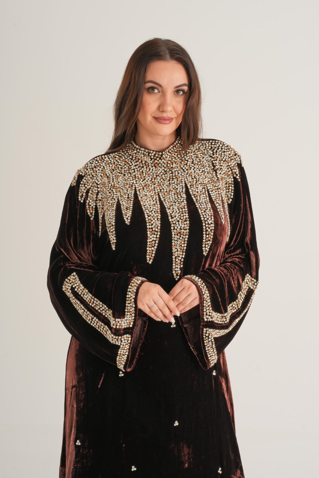Belur Chocho Embellished Abaya