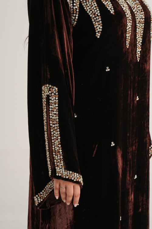 Belur Chocho Embellished Abaya