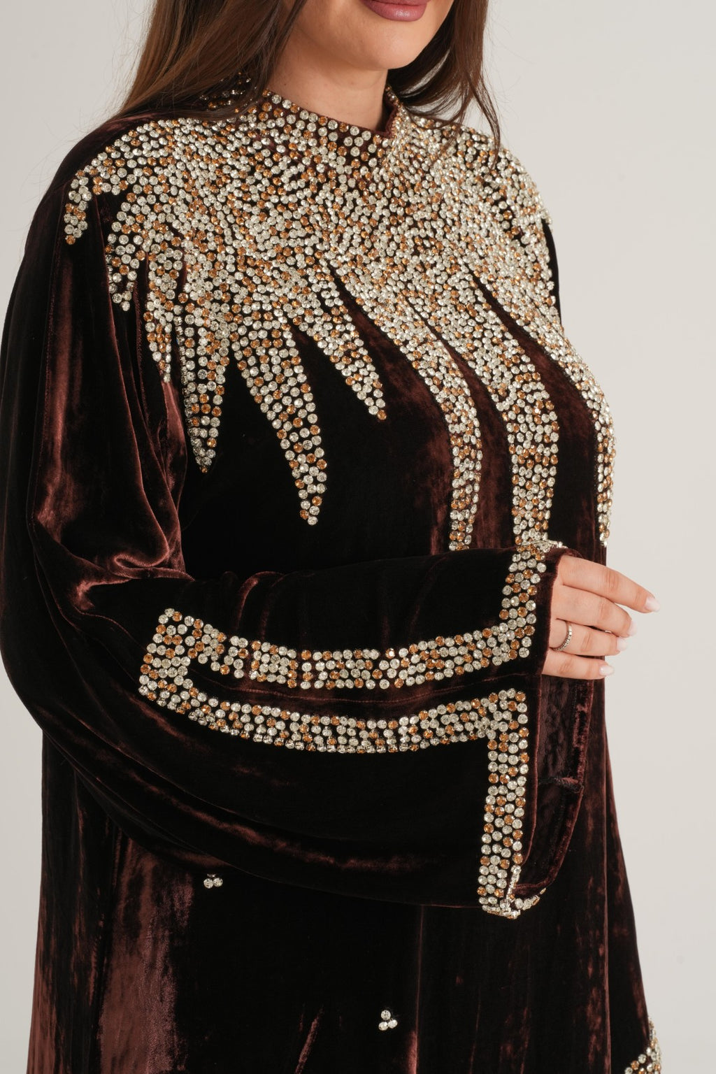Belur Chocho Embellished Abaya