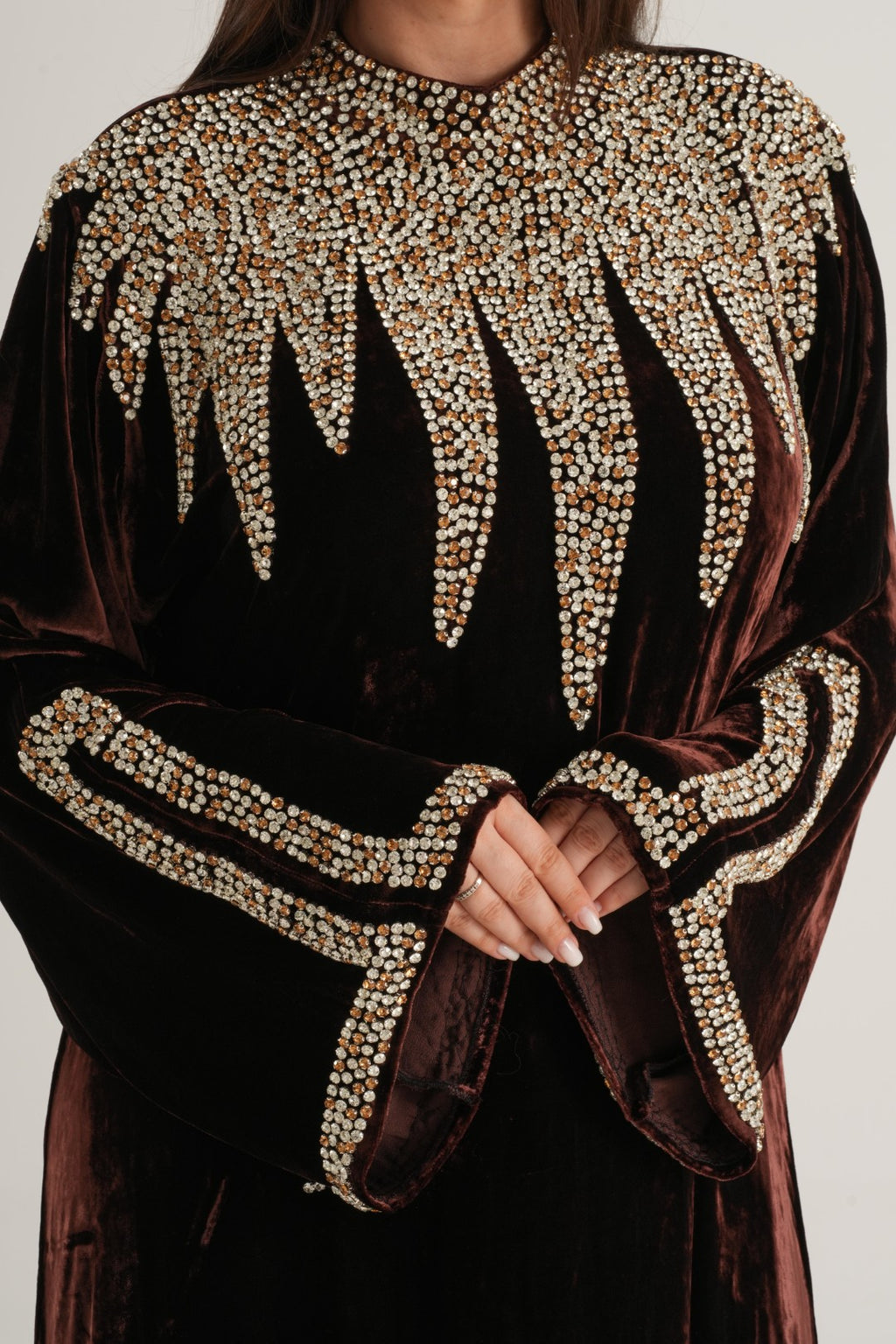 Belur Chocho Embellished Abaya