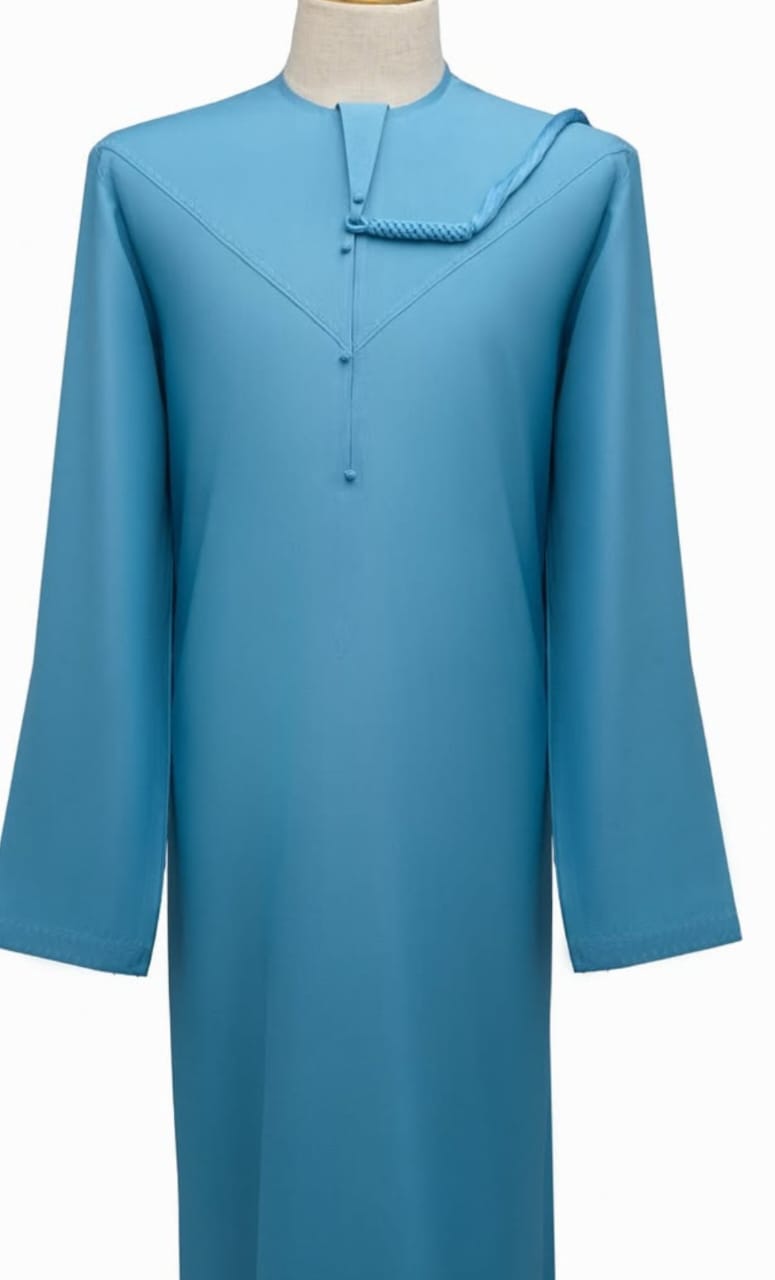 Classic Sky Blue Emirati Kandura